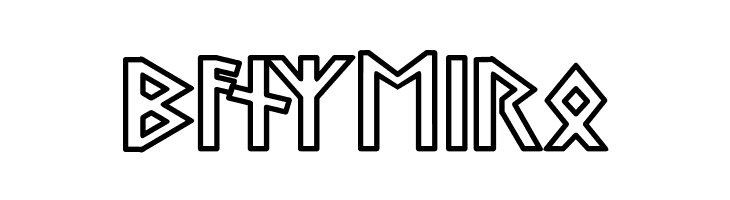 Stormning Odin  Free Fonts Download