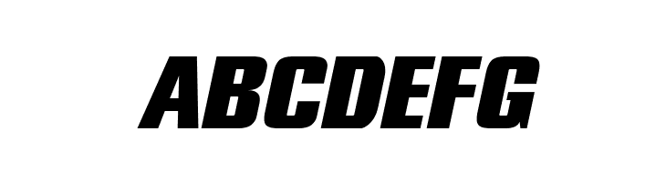 Typoline Expanded Italic  Free Fonts Download