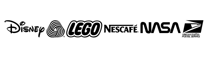 the world's best logos  Free Fonts Download