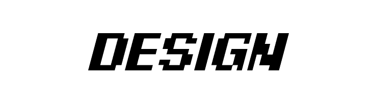 Pixel Digivolve Italic  Free Fonts Download