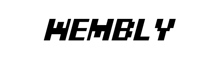 Pixel Digivolve Italic  Free Fonts Download