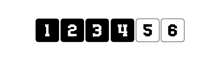 dPoly Block Dice  Free Fonts Download