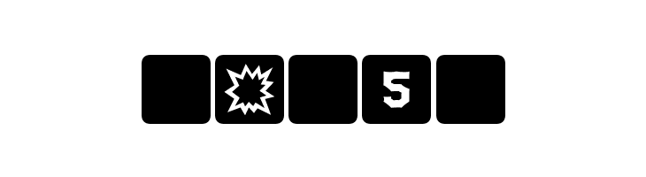 dPoly Block Dice  Free Fonts Download