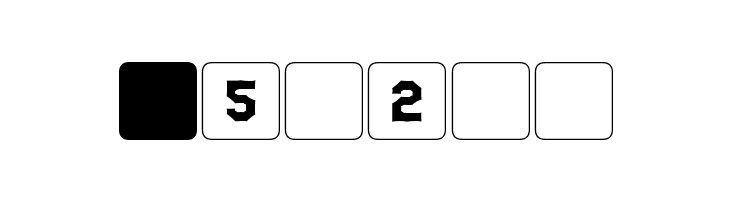 dPoly Block Dice  Free Fonts Download