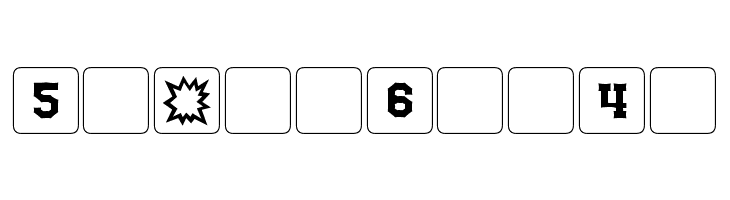 dPoly Block Dice  Free Fonts Download