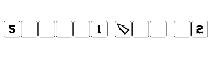dPoly Block Dice  Free Fonts Download