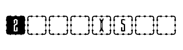 Steampips d6  Free Fonts Download