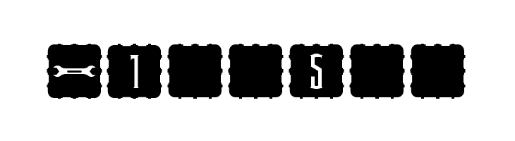 Steampips d6  Free Fonts Download