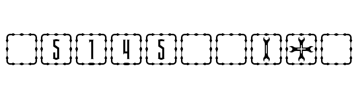 Steampips d6  Free Fonts Download