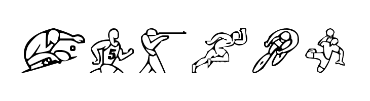 Olimpic Icons 1  Free Fonts Download