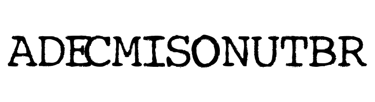 AL Worn Machine  Free Fonts Download