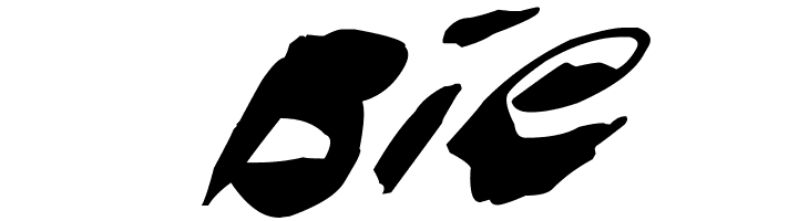 Crazy Ink Splats Italic  Free Fonts Download