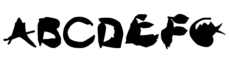 Crazy Ink Splats  Free Fonts Download