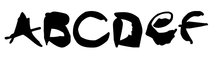 Crazy Ink Splats  Free Fonts Download