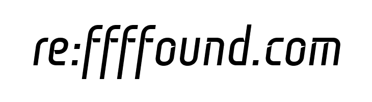 Monitorica Bold Italic  Free Fonts Download