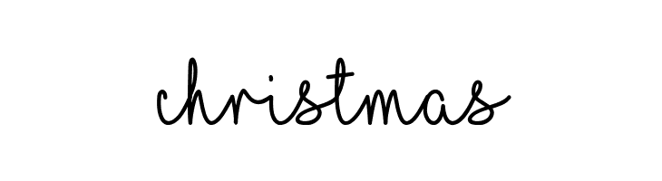 christmas Mf Yellow Butterflies Font