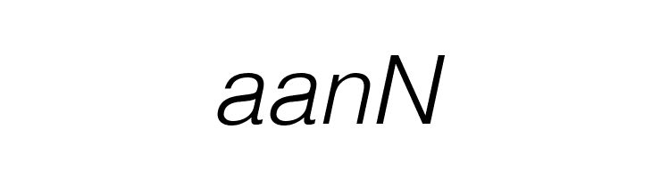 Helvetica Light Oblique  Free Fonts Download