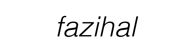 Helvetica Light Oblique  Free Fonts Download