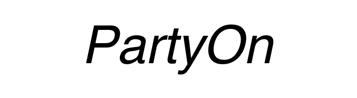 Helvetica Oblique  Free Fonts Download