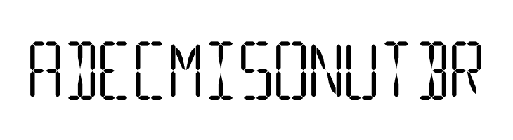 LED Simulator  Free Fonts Download