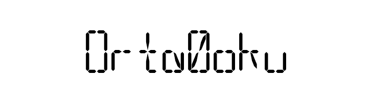 LED Simulator  Free Fonts Download
