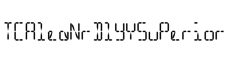 LED Simulator  Free Fonts Download