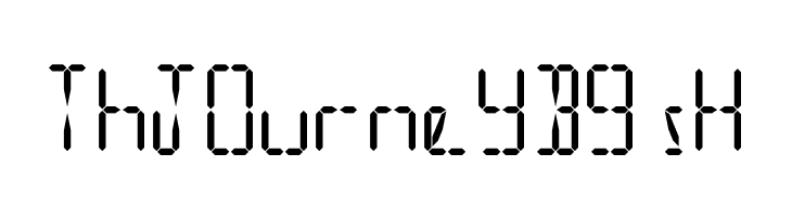 LED Simulator  Free Fonts Download