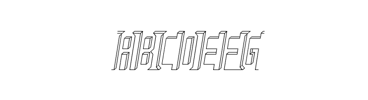 Bad Eyes Wireframe Italic  Free Fonts Download