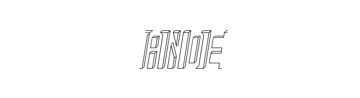 Bad Eyes Wireframe Italic  Free Fonts Download