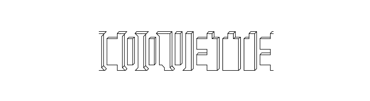 Bad Eyes Wireframe Regular  Free Fonts Download