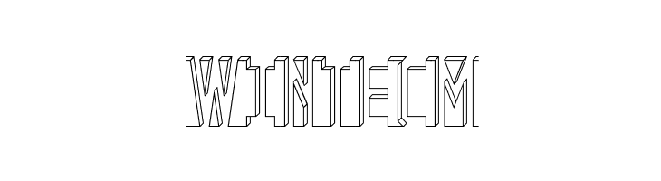 Bad Eyes Wireframe Regular  Free Fonts Download