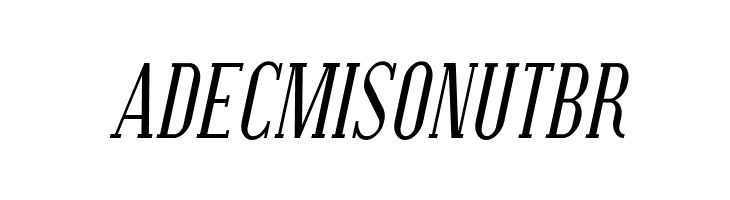 Covington SC Cond Italic  Free Fonts Download