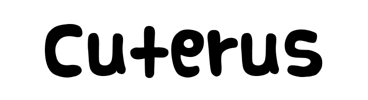 Cuterus Funnier Font