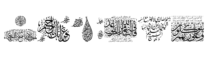 Aayat Quraan_032  Free Fonts Download