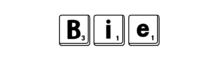DJB Letter Game Tiles  Free Fonts Download