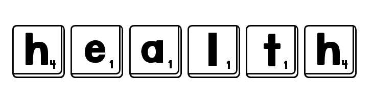 DJB Letter Game Tiles  Free Fonts Download