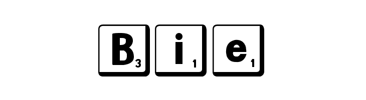 DJB Letter Game Tiles 2  Free Fonts Download