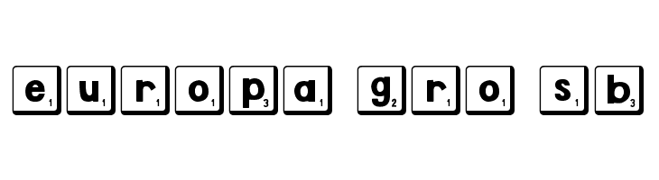 DJB Letter Game Tiles 2  Free Fonts Download