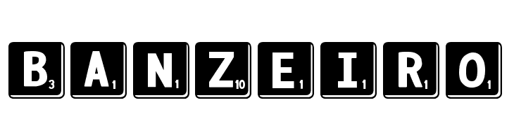 DJB Letter Game Tiles 3  Free Fonts Download