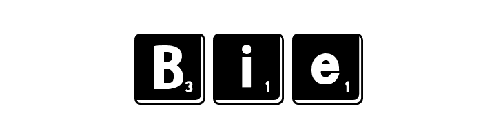 DJB Letter Game Tiles 3  Free Fonts Download
