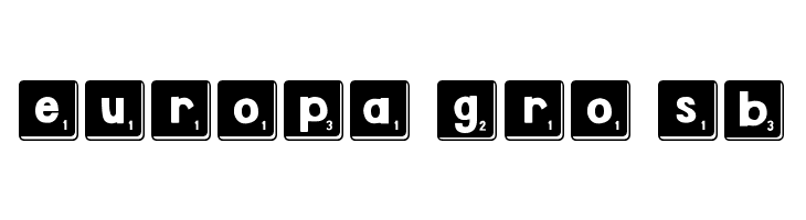DJB Letter Game Tiles 3  Free Fonts Download