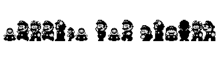 Super Mario World - Mario  Free Fonts Download