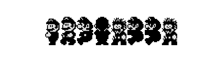 Super Mario World - Mario  Free Fonts Download