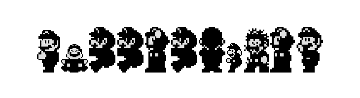 Super Mario World - Mario  Free Fonts Download