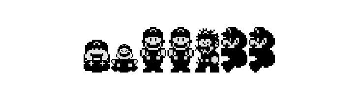 Super Mario World - Mario  Free Fonts Download
