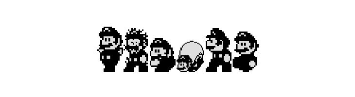 Super Mario World - Mario  Free Fonts Download