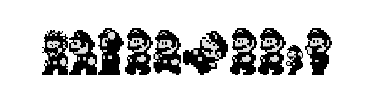 Super Mario World - Mario  Free Fonts Download