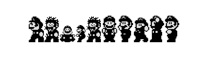 Super Mario World - Mario  Free Fonts Download
