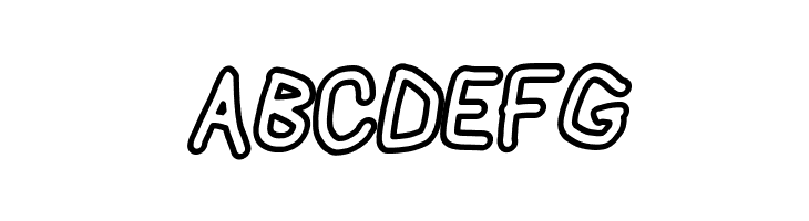 AppleStorm Extra Bold Outline Italic  Free Fonts Download