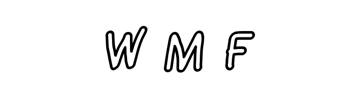 AppleStorm Extra Bold Outline Italic  Free Fonts Download
